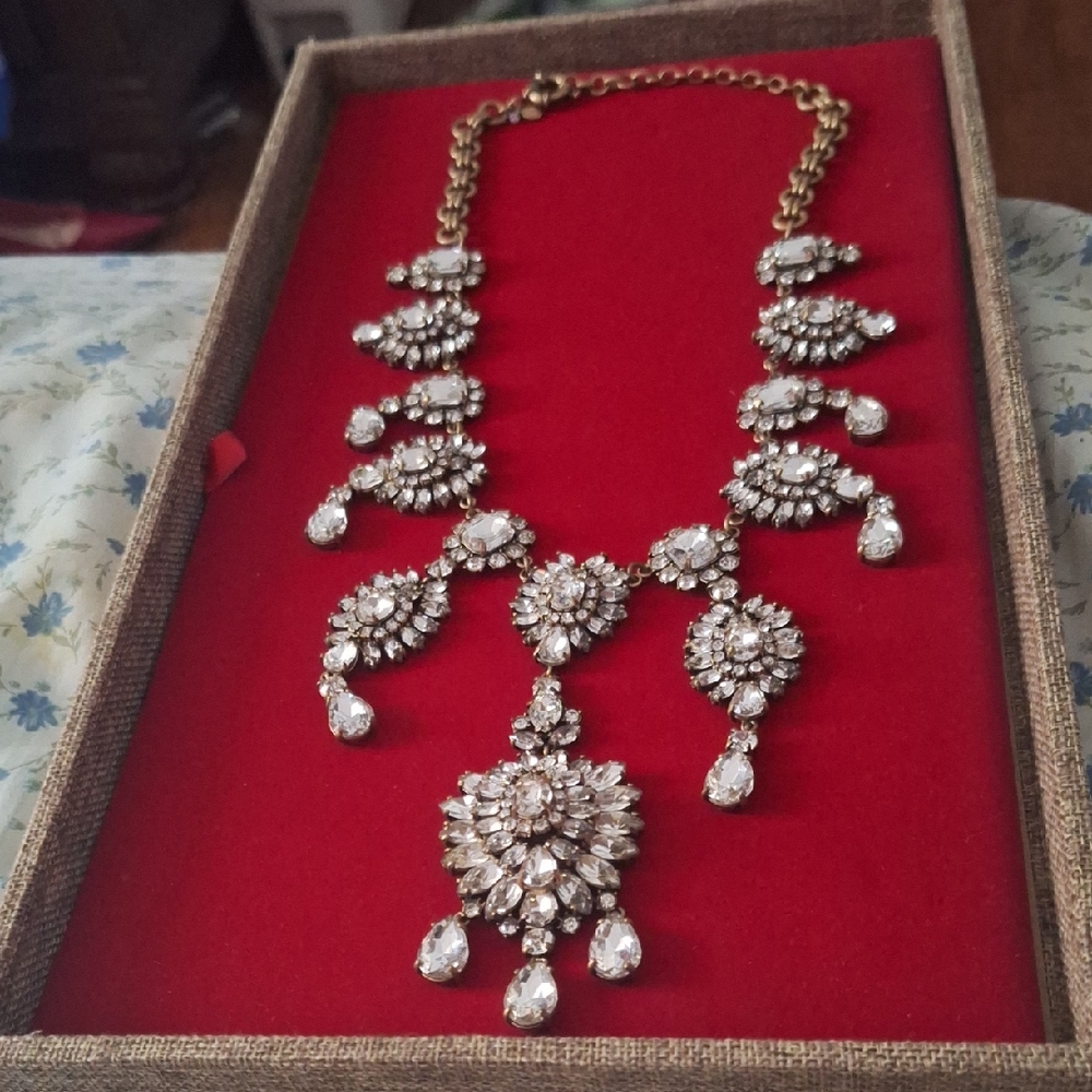 J. Crew Gold and Silver Statement Necklace No Less Than $112